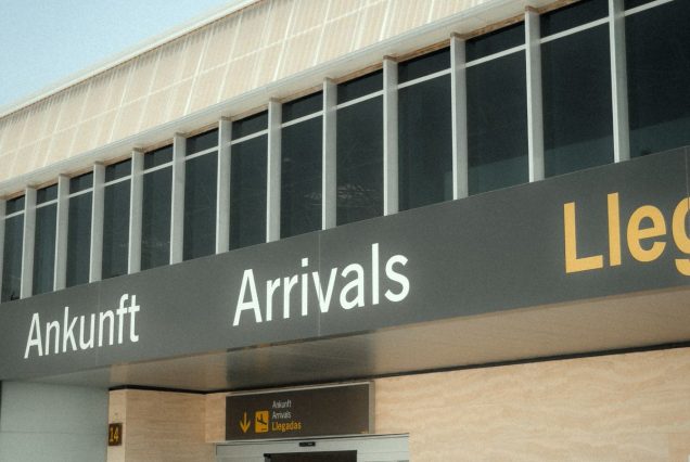 Arrivee a l aeroport international du Caire