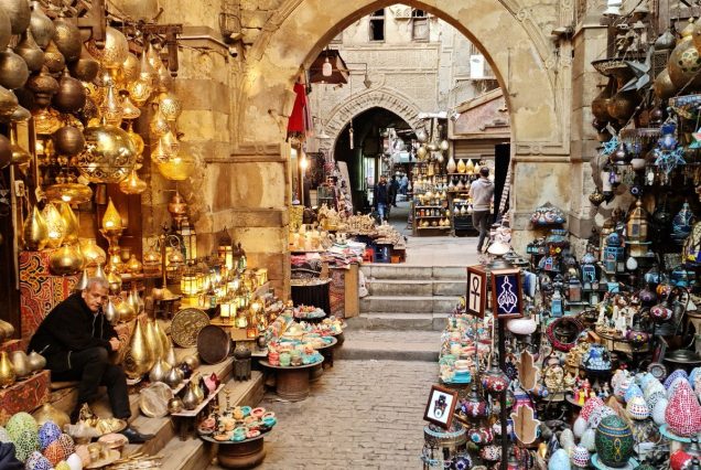 Ruelle du bazar Khan el-Khalili