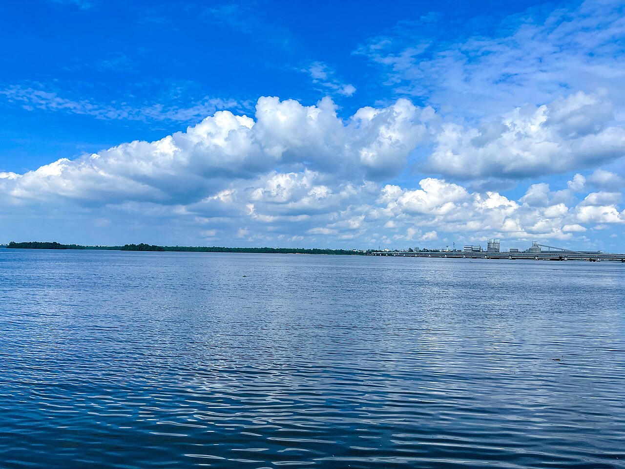 Le fleuve Wouri a Douala
