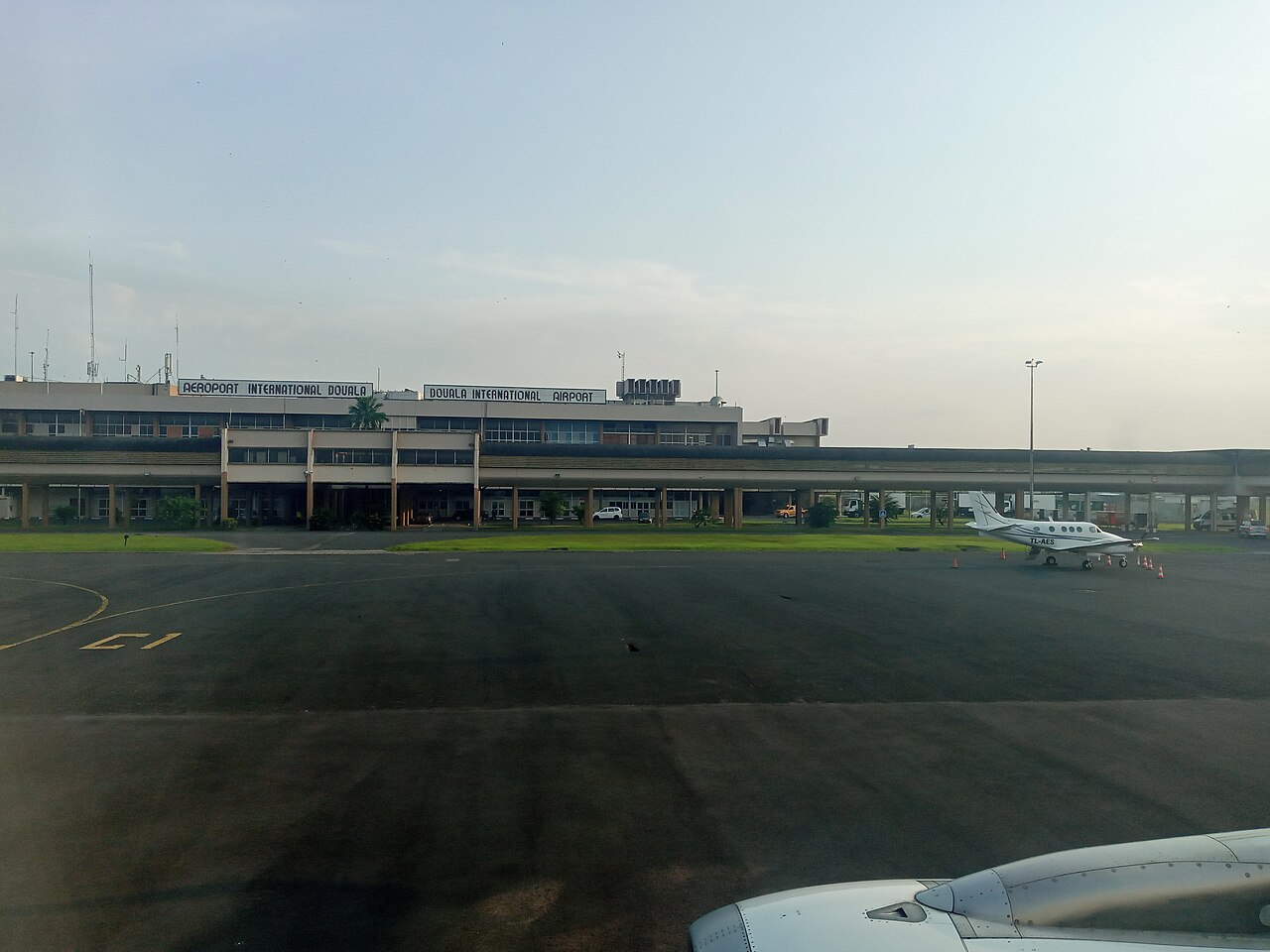 Terminal d aeroport international au Cameroun