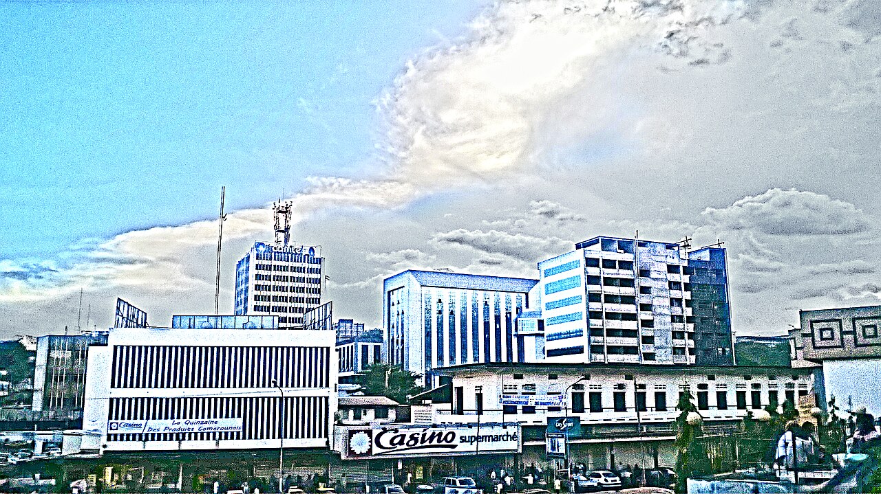 Vue du centre-ville de Yaounde