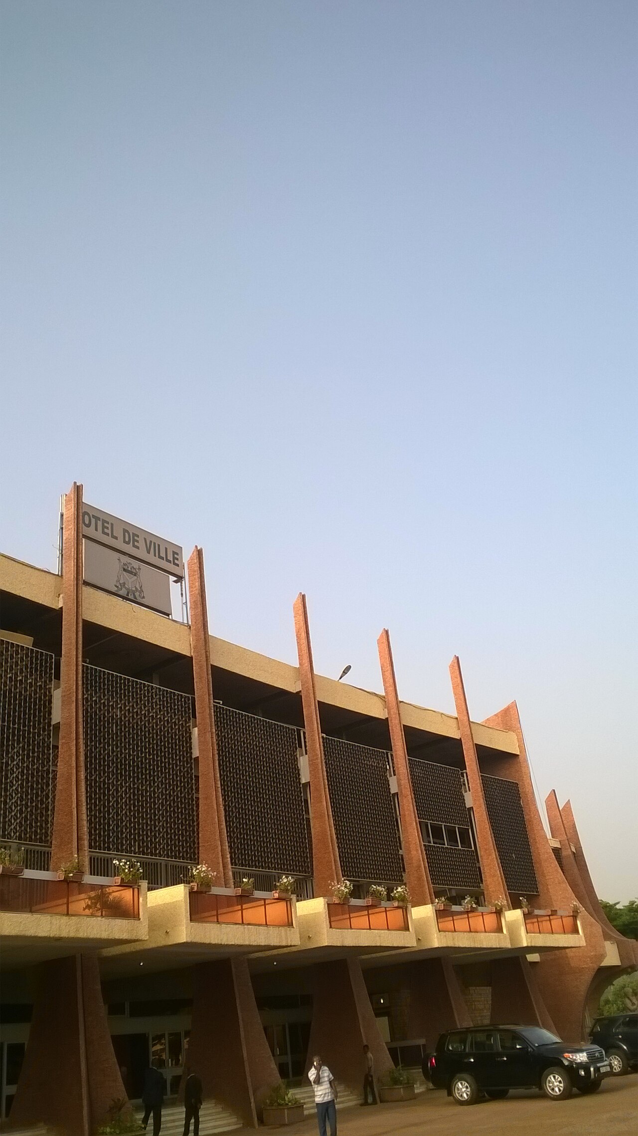 Hotel de ville de Yaounde, quartier administratif