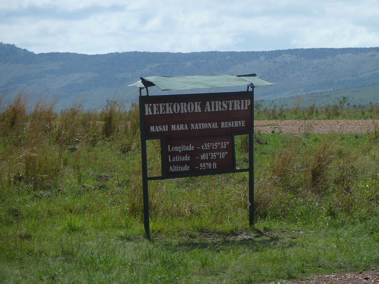 Piste d atterrissage au Masai Mara
