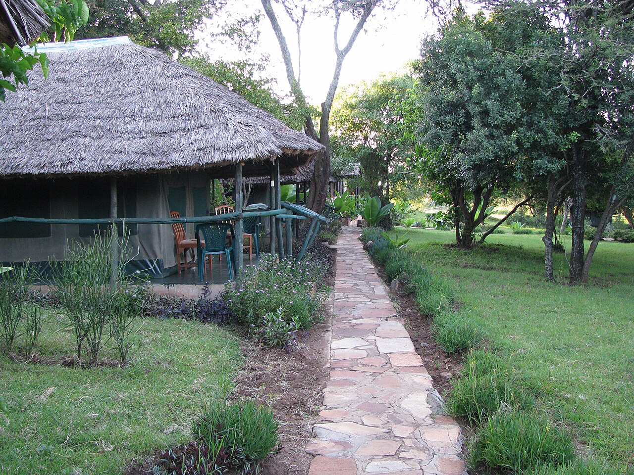 Camp de toile au Masai Mara