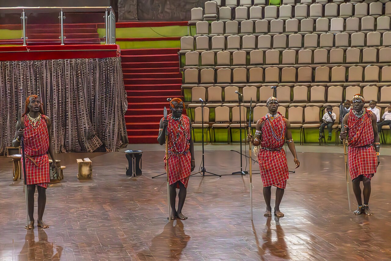 Spectacle traditionnel aux Bomas of Kenya