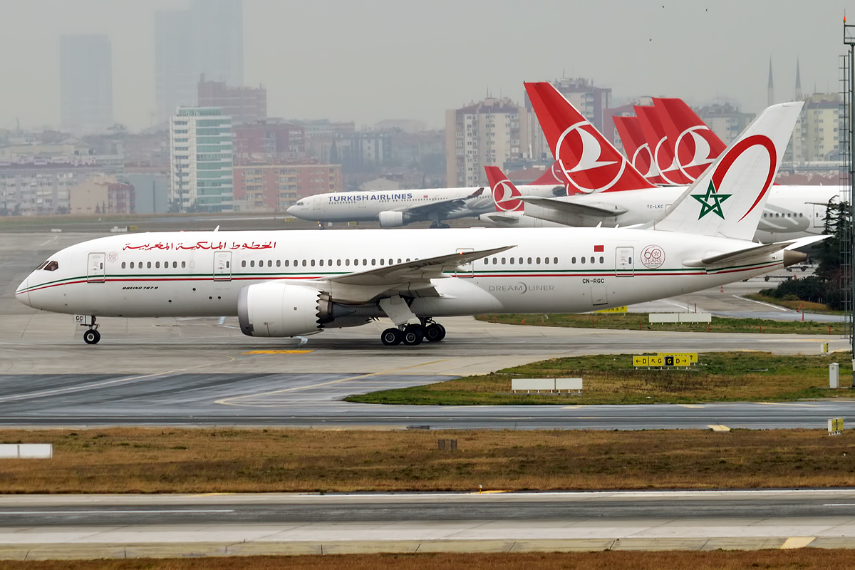 Boeing 787 Dreamliner de Royal Air Maroc