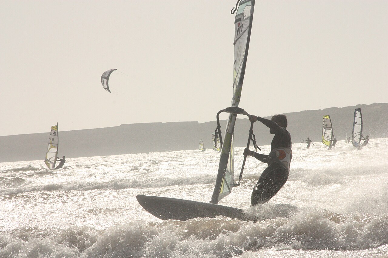 Sports de glisse sur la grande plage d Essaouira