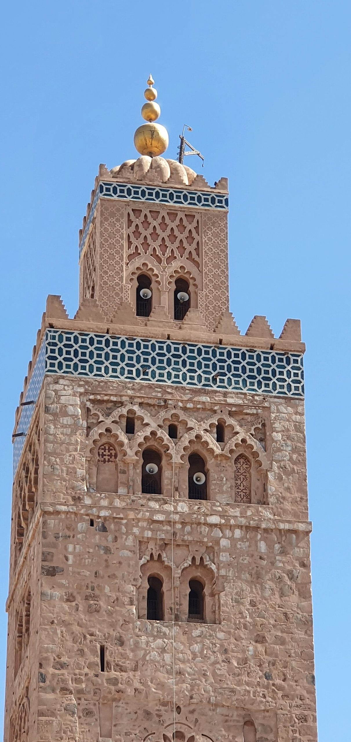 Le minaret almohade de la Koutoubia