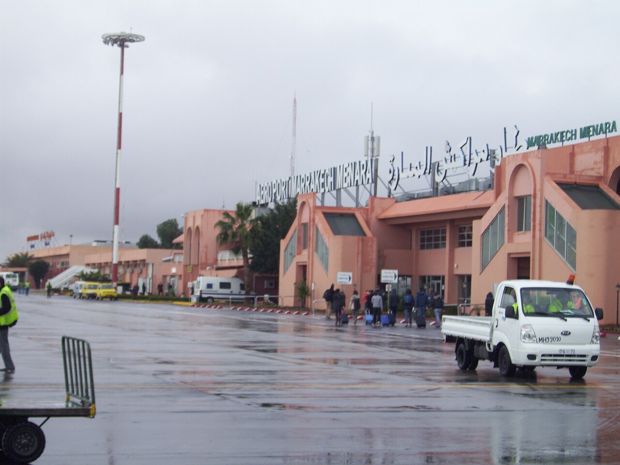 Le terminal de l aeroport Marrakech-Menara