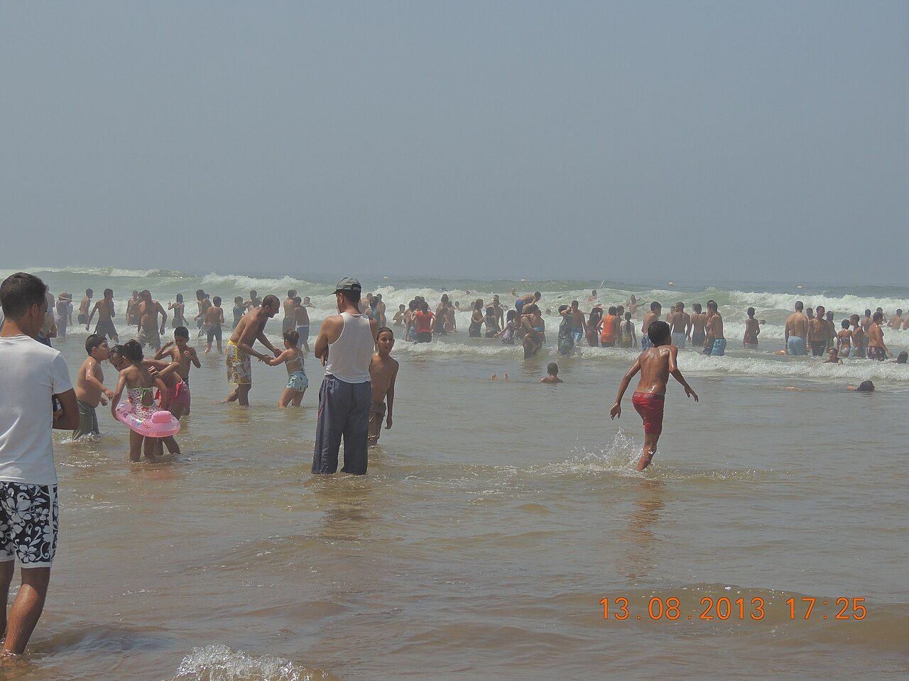 La plage et le front de mer d Ain Diab a Casablanca