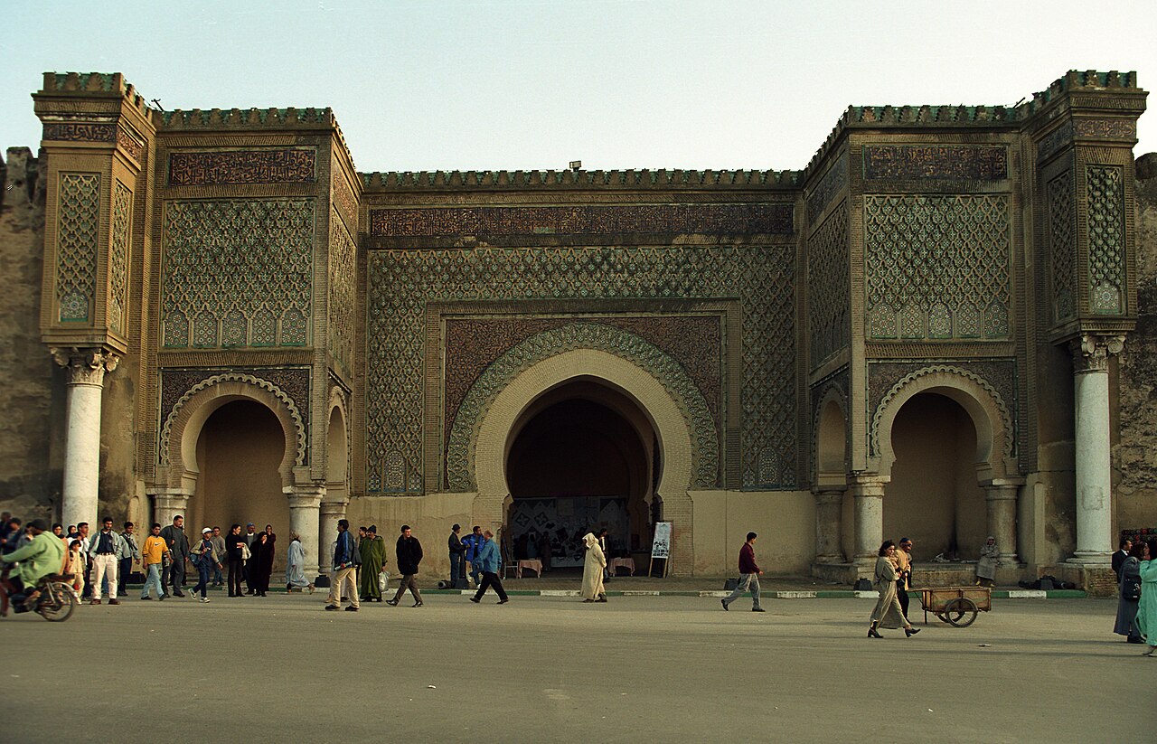 Bab Mansour, la porte monumentale de Meknes