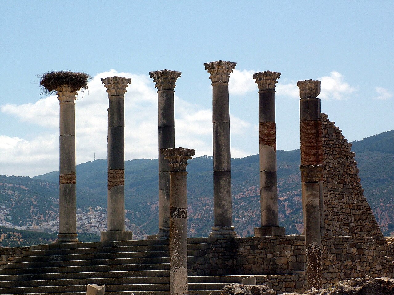 Les ruines romaines de Volubilis, site UNESCO