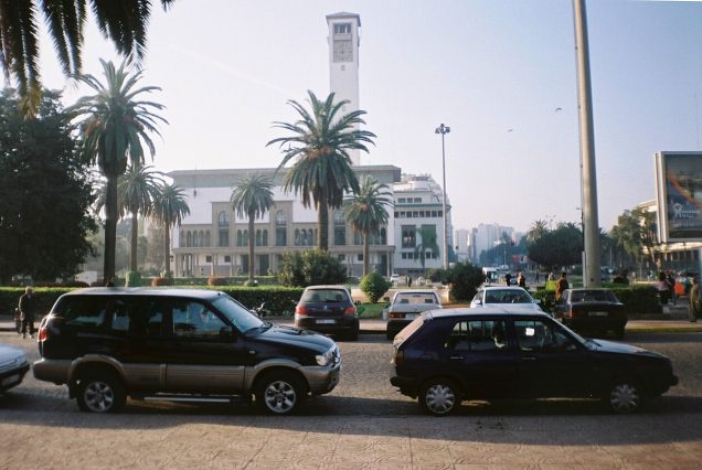 La place Mohammed V et ses bâtiments Art déco à Casablanca