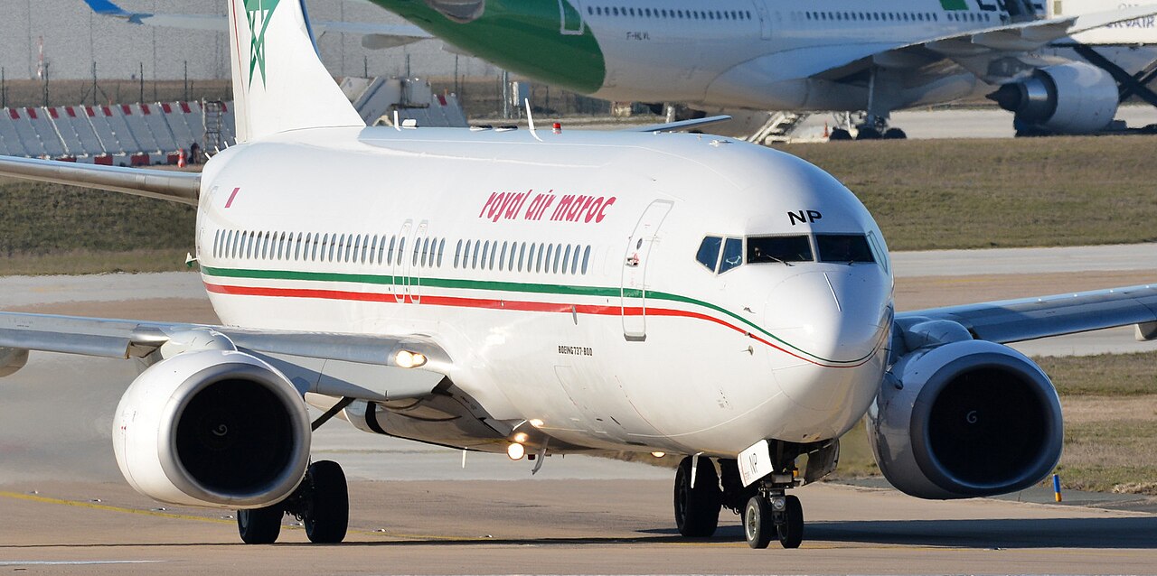 Boeing 737 de Royal Air Maroc au decollage