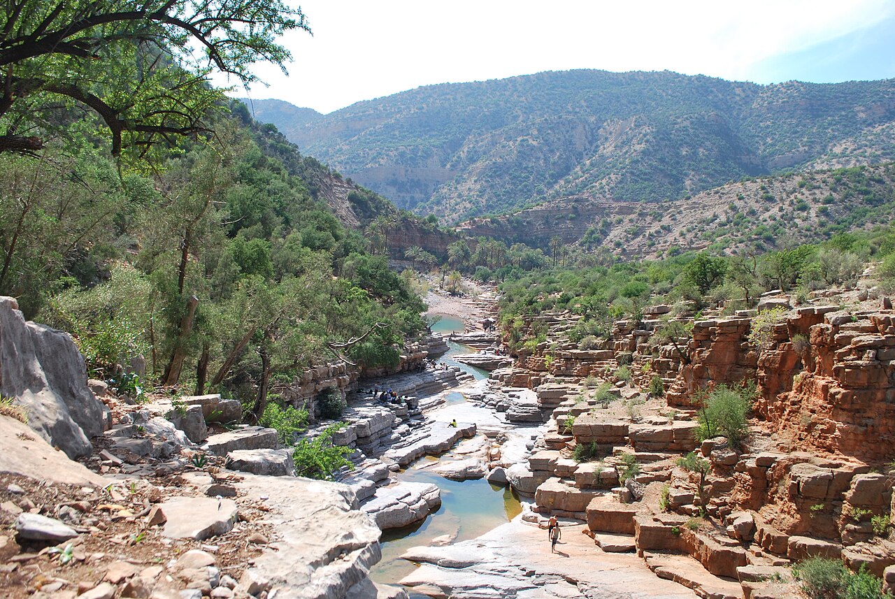 Gorges et vasques naturelles de Paradise Valley