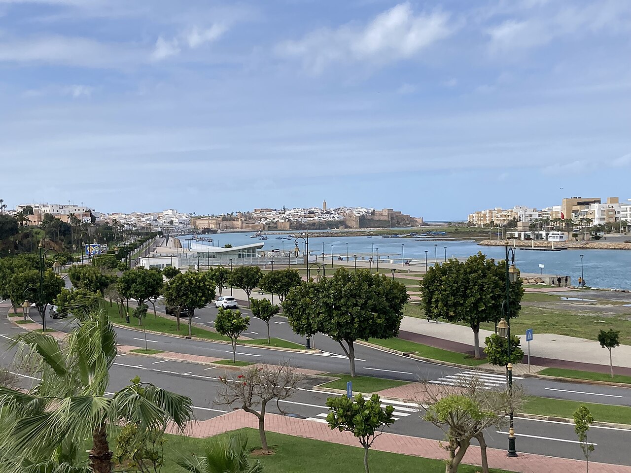 La vallee du Bouregreg entre Rabat et Sale