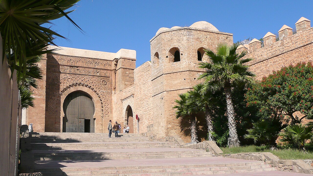Bab Oudaia, porte almohade de la Kasbah des Oudayas
