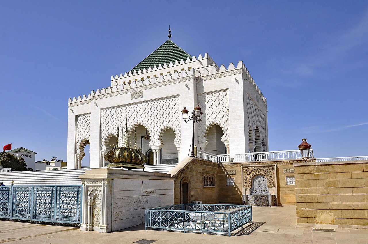 Le mausolee Mohammed V a Rabat