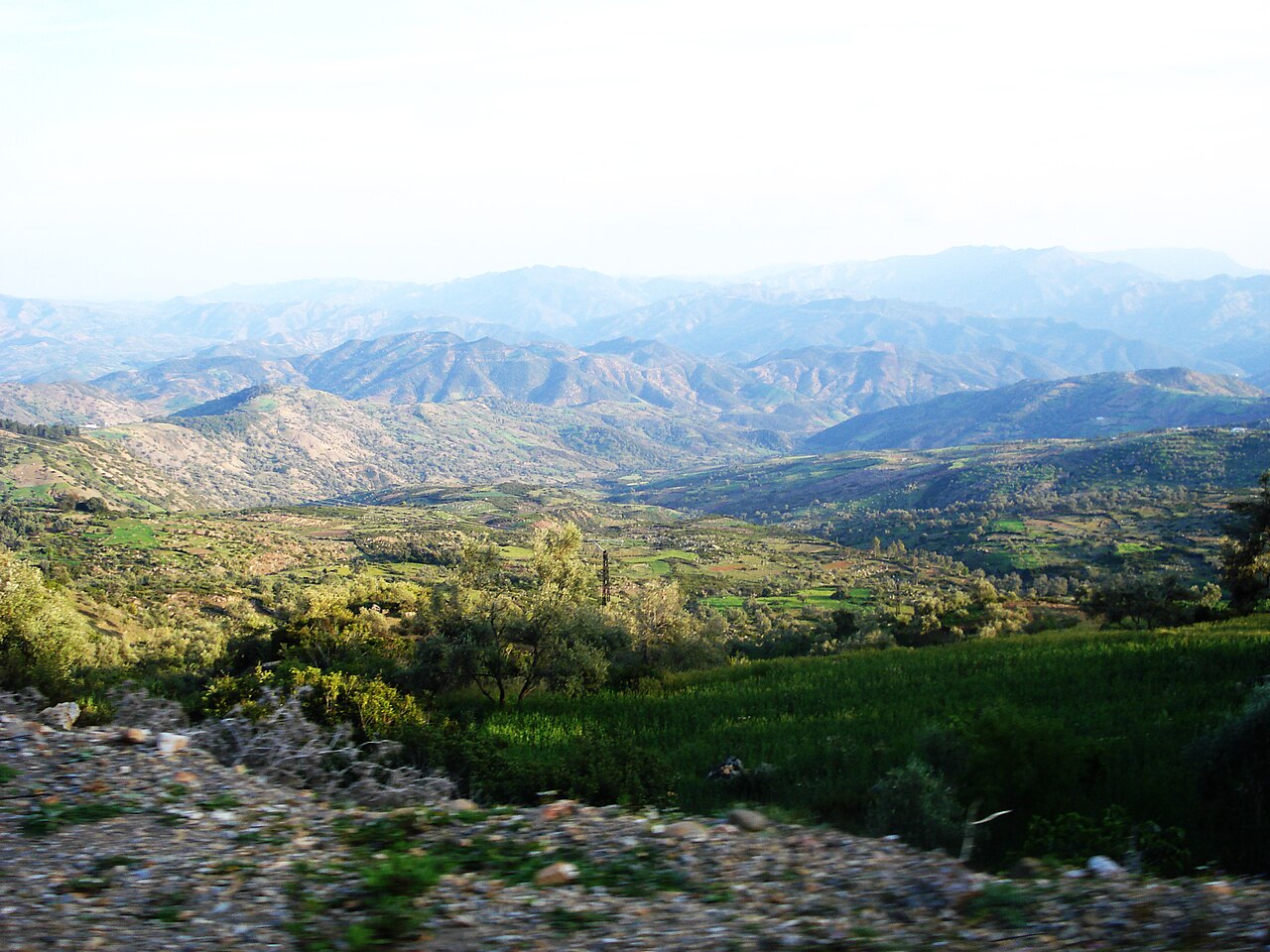 Paysage de montagne du Rif