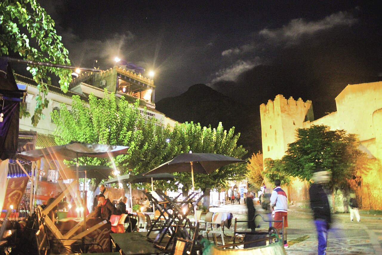 La place Outa el-Hammam et la kasbah