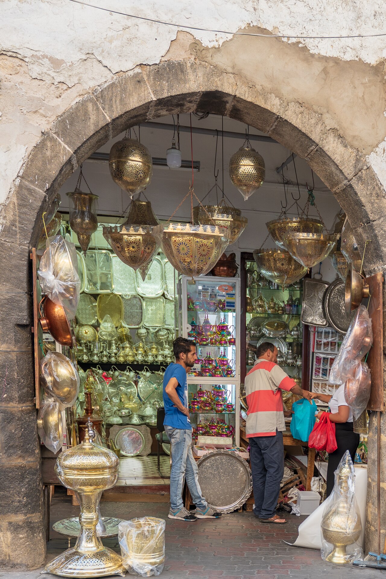 Boutique d artisanat marocain