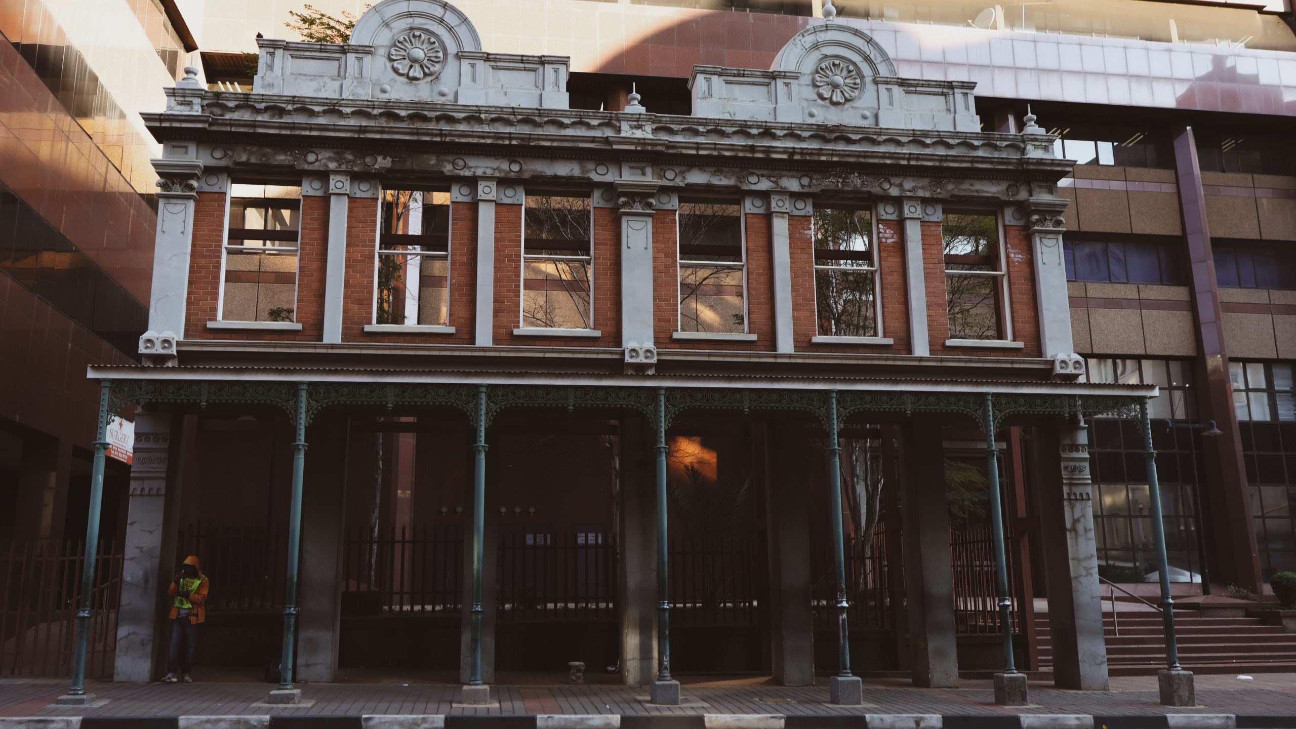 Batiment historique du centre de Johannesburg